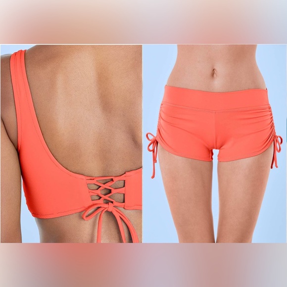 Like New VENUS 2-Piece Bikini in Papaya, Size 8 - Picture 3 of 16